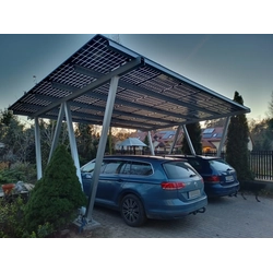 Photovoltaic shed 7,7kW - full set