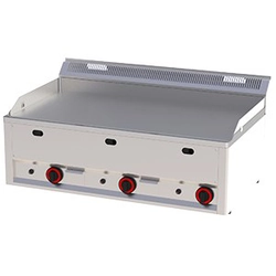 Piastra grill a gas 97 cm | liscio | Volpe rossa FTH-90GL