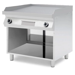 Piastra grill a gas liscia 800x700x850(h) Linea Hendi 700