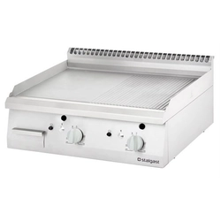 Piastra grill a gas rigata 400x700 G30 Stalgast