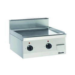 Piastra Grill Elettrica 60x60 Bartscher Liscia 132125