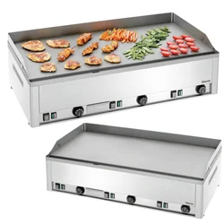 Piastra Grill Elettrica 98 cm 3-Strefy Bartscher