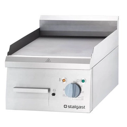 Piastra grill elettrica liscia 400x700 Stalgast