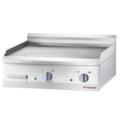 Piastra grill elettrica liscia 800x700 Stalgast