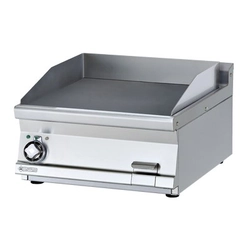 Piastra grill elettrica ½ liscio, ½ scanalato, 7.4 kW | RM Gastro