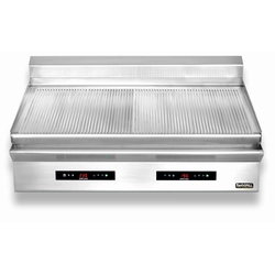 Piastra grill elettrica | regolabile | doppio | scanalato | Zernike | GE1290T2C