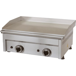 Piastra Grill Gas Professionale Liscia 8000W Amitek 6050014