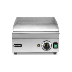 Piastra grill HENDI Kitchen Line, liscia 220-240V/2000W 326x445x(H)225mm Variante Basic