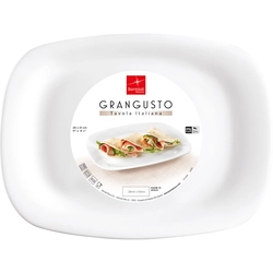 Piatto piano, rettangolare, Grangusto,280x210 mm