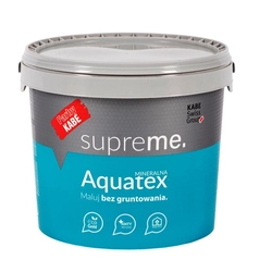 Pittura antiriflesso ai silicati per pareti e soffitti KABE AQUATEX SUPREME 5L BASE A
