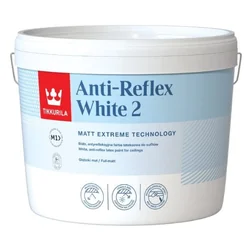 Pittura per soffitti Tikkurila Anti-Reflex White 2 bianco antiriflesso 10 l