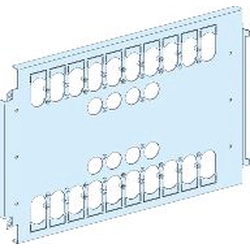 Placa de montagem vertical Schneider 2 NS630/1 INS630, largura 650mm (03461)