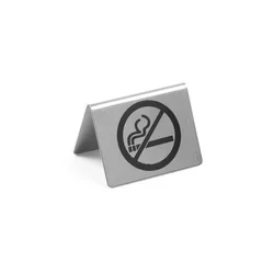 Placa informativa - não fumar. Variante básica