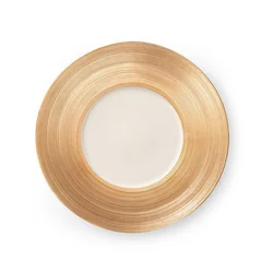 Placca in oro 320mm con ampio bordo Manhattan