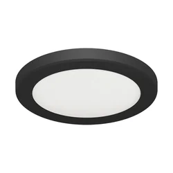 Plafonnier LED SMD OLGA LED C 18W NOIR CCT