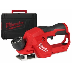 Plaina sem fio Milwaukee M12BLP-0X 12 V | 56 mm | Carbono sem escova | Sem bateria e carregador | No caso de serviço pesado