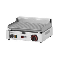 Plancha grill eléctrica 36 cm | acanalado | Redfox PM-2015 BR