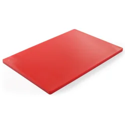 Planche à découper HACCP pour viande 600x400mm rouge - Hendi 825617