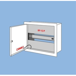 Planmonteret koblingsudstyr RP-12-P, plads til 12 type s beskyttelseIP 30