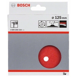 Plaque de support BOSCH avec fermeture velcro 125 millimètre,8 millimètre