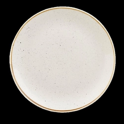 Plate of Stonecast Barley White 217 mm