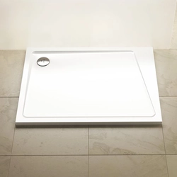 Plato de ducha de fundición Ravak Gigant Pro 10°, 120x90 L blanco