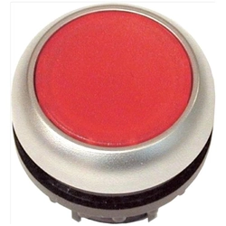 Ploché tlačidlo Eaton M22-DR-R červené – 216617