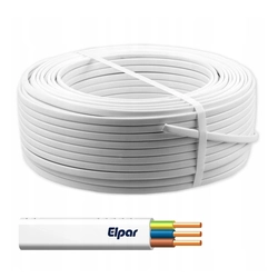 Ploščati namestitveni kabel YDYp 3x1,5 750V kr100