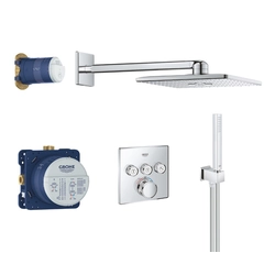 Podomítkový sprchový set Grohe, Grohtherm SmartControl Perfect SmartActive Cube 310