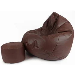 Poef Fauteuil Tas XXXL Bruin