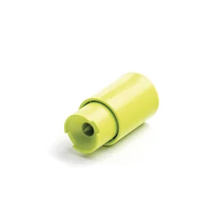 Poinçon pour casquettes et casquettes, Barre vers le haut, vert, ø45x(H)80mm