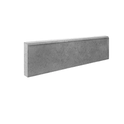 Polbruk graue Gehwegkante 8x30x100cm