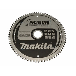 Полотно дискової пилки Makita 216 x 30 мм | кількість зубів: 72 db | ширина різання: 2,5 мм