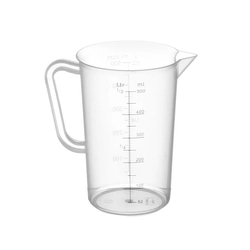 Polypropylene measuring cup with 0,5 l scale