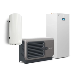 Pompă de căldură Airmax3 Sistem hibrid de încălzire 3F R290 14GT Onebox