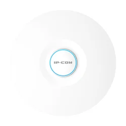 Ponto de acesso WiFi de banda dupla 6 2.4/5GHz, 574+2402 Mbps, 4x4dBi, PoE - IP-COM PRO-6-LR