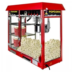 Popcorn machine with heating display Royal Catering RCPC-16E 1700W ROYAL CATERING 10010532 RCPC-16E