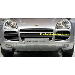 Porsche Cayenne - Chrome Strips Chrome Grill Dummy Bumper Tuning