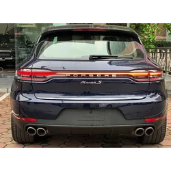 Porsche Macan 2019+ Tira CROMADA en el portón trasero