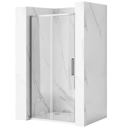 Porte de douche coulissante REA Rapid Slide 100 Chrome