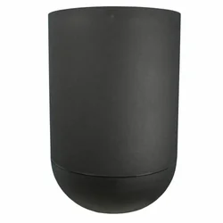 Pot de Fleur Riss Noir Ø 50 cm Plastique Rond