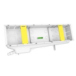 Potinkinė dėžutė kondicioneriaus vidiniam blokui Tecnosystemi, Elisyum Hydronic Elite su drenažu 528x140x67