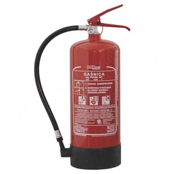 Powder fire extinguisher 6 kg GP6x ABC / G / s - Mining
