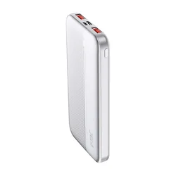 Power Bank cu încărcare rapidă - 10000mAh - Alb - Nr. model: - VT-10000-W