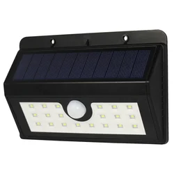 POWERplus Boa - solarna lampa 20 LED z czujnikiem ruchu do domu i ogrodu