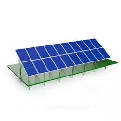 Pozemní fotovoltaická konstrukce pro 4 panely - K502