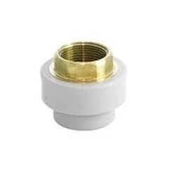 PP connector with brass thread 40/114 turnkey