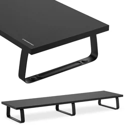 Prateleira de mesa para 2 monitores 100x26x12.4 cm