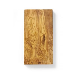 Pravokotna servirna deska iz oljčnega lesa 350x180x(H)18