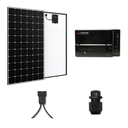 Premium 1-faset solcelleanlæg 3KW, MAXEON paneler 6AC 435W med Enphase mikroinverter inkluderet, moms 5% inkluderet